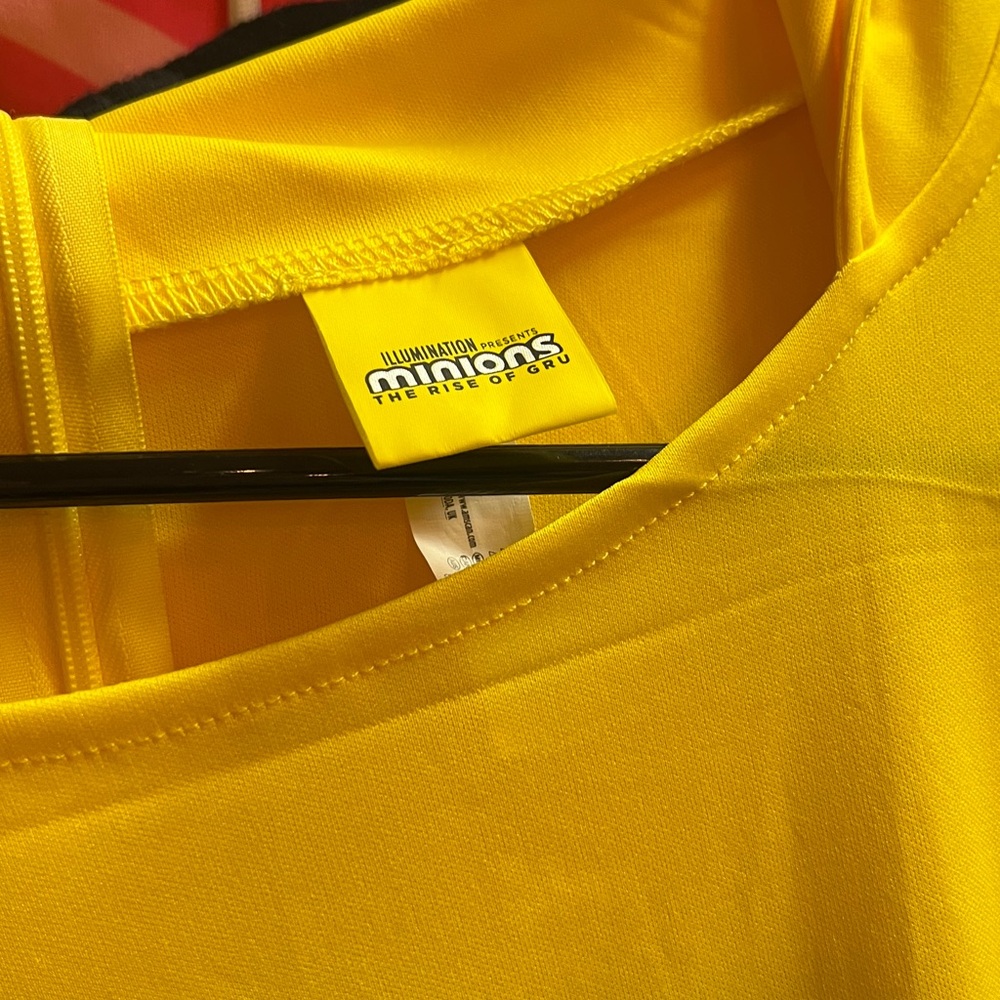 The Rise of Gru Minions Union Suit Hooded PJ's or Costume Adult Size - Picture 2 of 7